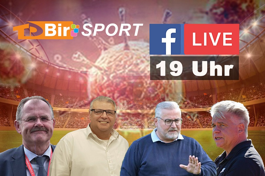 Facebook live ab 19 Uhr: Corona Krise bei TDBir SPORT