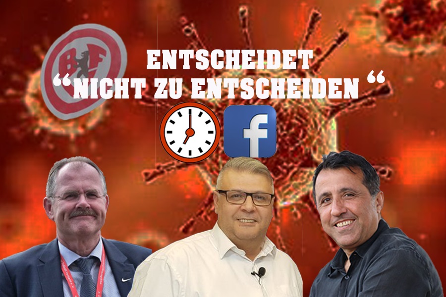 19 Uhr LIVE bei FACEBOOK: BFV vertagt Saison Exit!