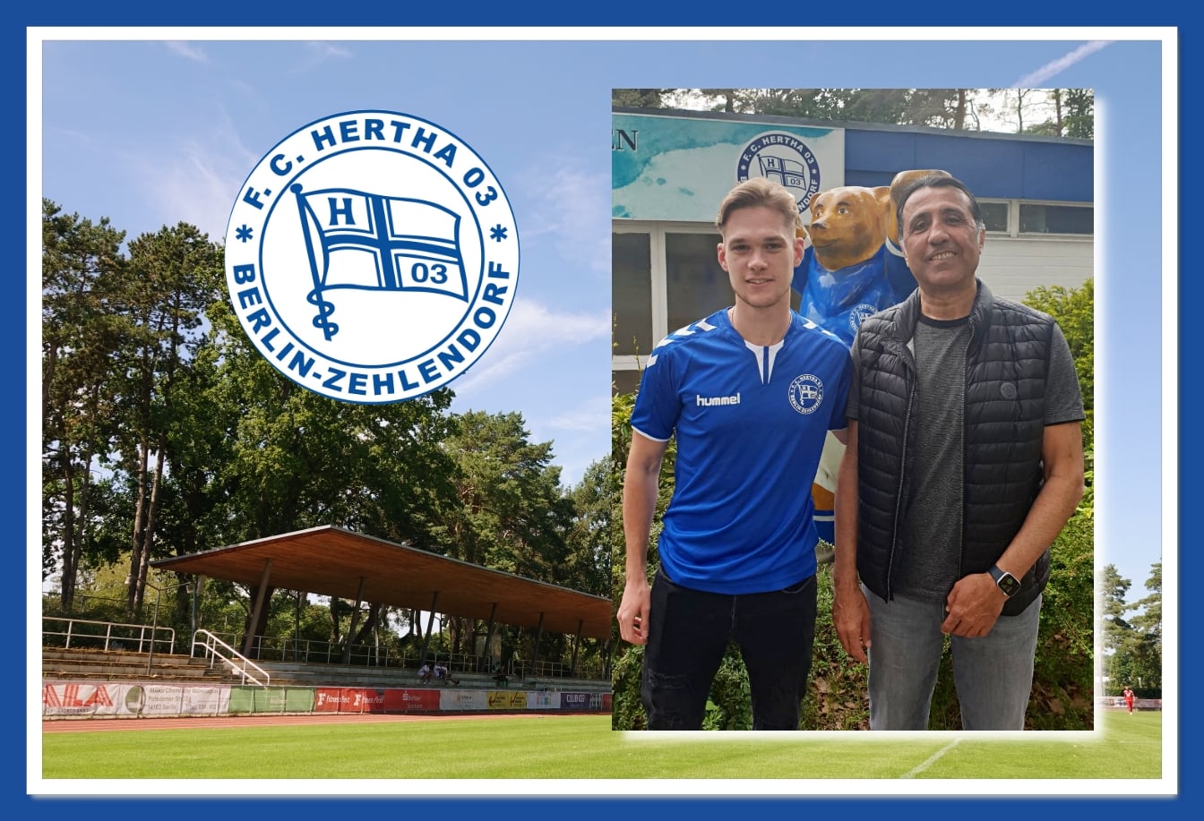 FC Hertha 03 verpflichtet Regionalliga-Stürmer Hartwig