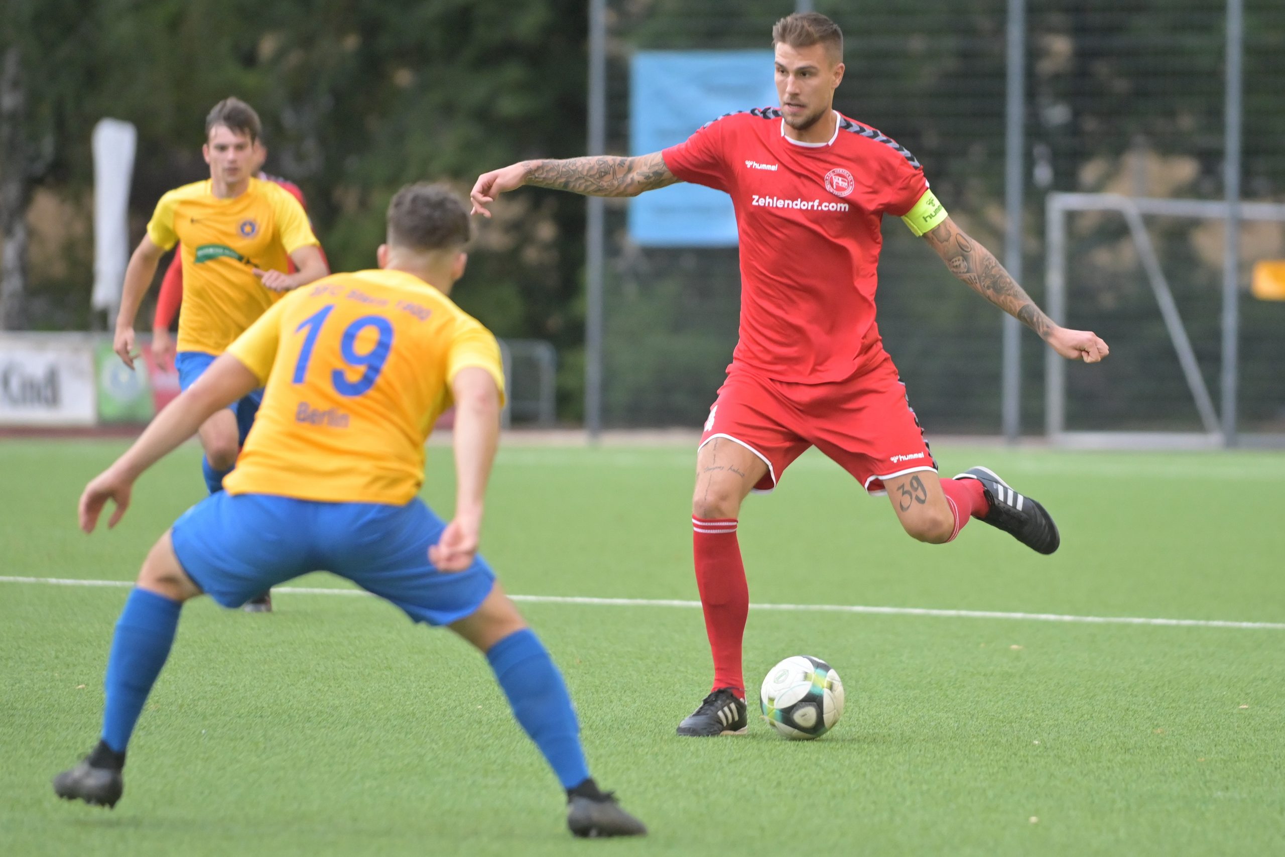 Heimsieg und Babyglück: drei Punkte nach harter Arbeit für Hertha 03