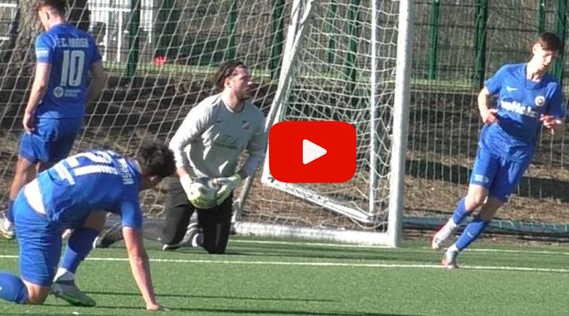 VIDEO + Zeitlupe: Was war mit Ruben Aulig los ?